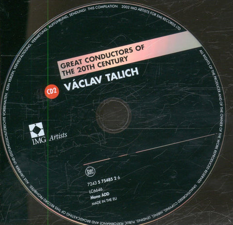 Václav Talich (Great Conductors of the 20th Century) - 7819