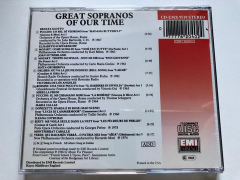 Great Sopranos of Our Time - 9136