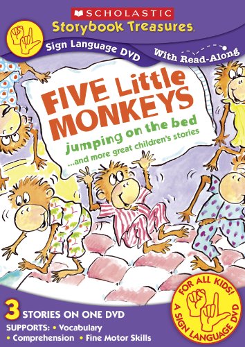 Five Little Monkeys Jumping on the Bed... and More Favorite Children's Stories (Scholastic Storybook Treasures) - 4389