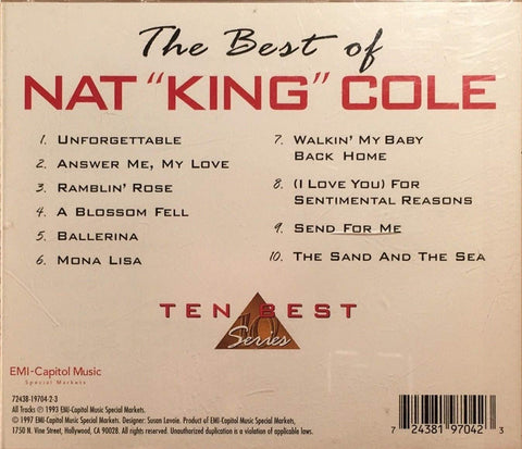 Best of Nat King Cole - 2315