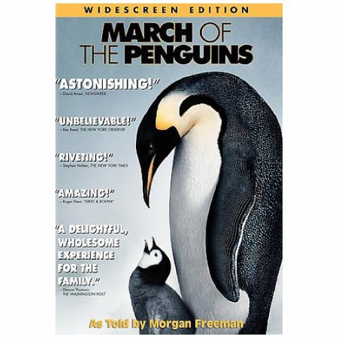 MARCH OF THE PENGUINS (WIDESCREEN MOVIE - 2437