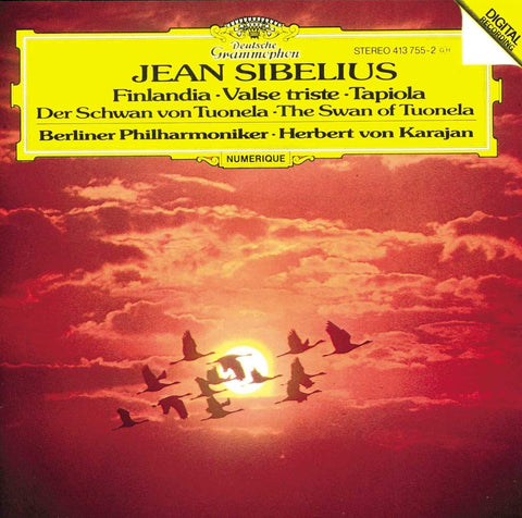 Jean Sibelius: Finlandia; Valse Triste; Tapiola; Der Schwan von Tuonela; The Swan of Tuonela