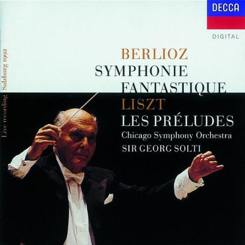 Berlioz: Symphonie Fantastique / Liszt: Les Preludes - CSO/Solti, Live Recording, Salzburg 1992 - 3024