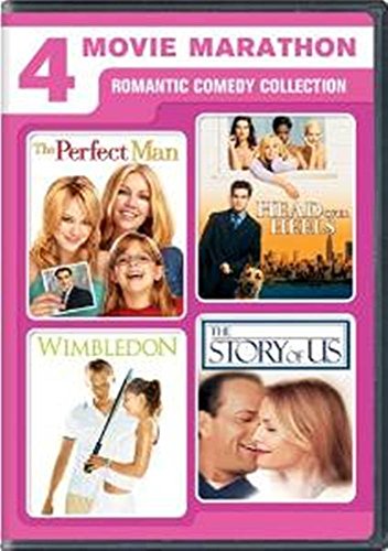 4 Movie Marathon: Romantic Comedy Collection (The Perfect Man / Head Over Heels / Wimbledon / The Story of Us) - 5788