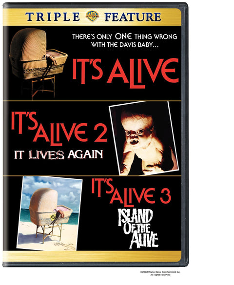 It's Alive / It's Alive 2: It Lives Again / It's Alive 3: Island of the Alive (Triple Feature)