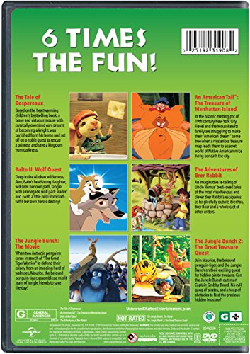 Animated Friends 6-Movie Collection [DVD] - 1729