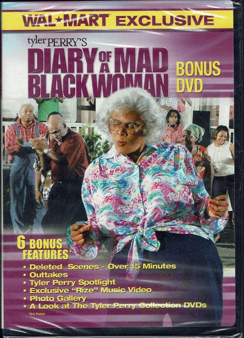 Tyler Perry's Diary of a Mad Black Woman Bonus DVD