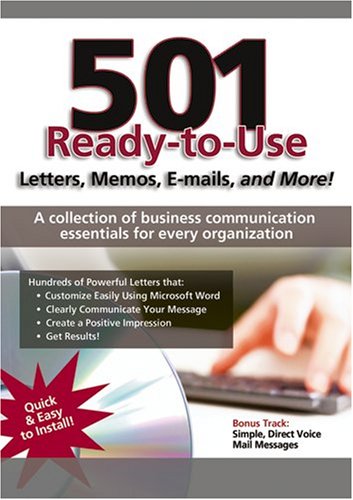 501 Ready to Use Letters, Memos, E-mails, and More! - 6052