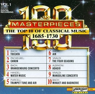 100 Masterpieces, Vol. 1: The Top 10 of Classical Music, 1685-1730 - 4512