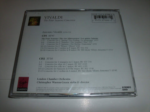 Vivaldi: The Four Seasons; Concertos - 9103