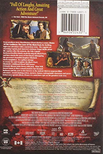 Pirates of the Caribbean: The Curse of the Black Pearl (Two-Disc Collector's Edition) - 8563