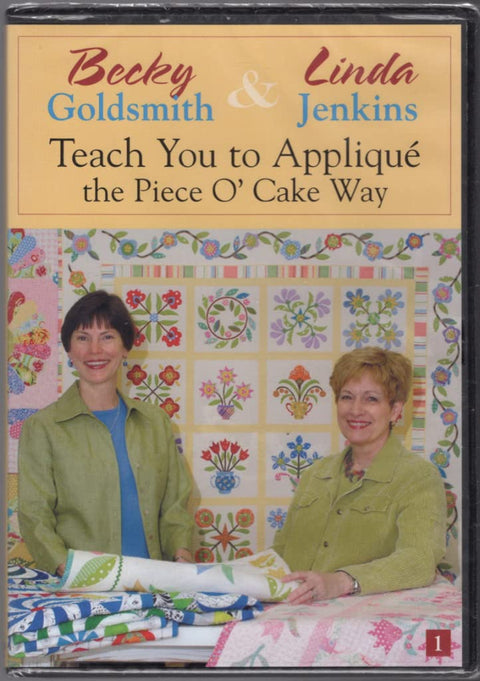 Becky & Linda Teach You Applique PoC: At Home with the Experts #1