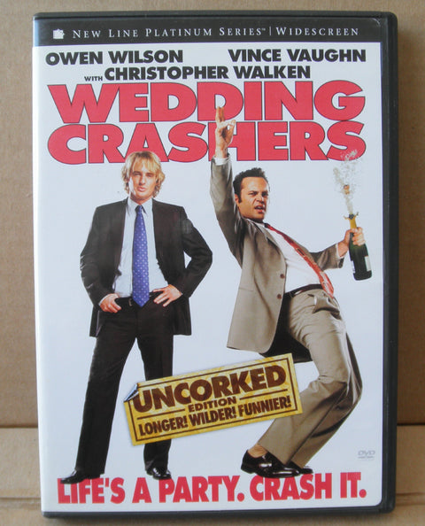 The Wedding Crashers: Uncorked Edition - DVD - Widescreen - Starring Owen Wilson, Vince Vaughn, and Christopher Walken