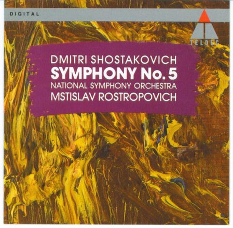 Shostakovich: Symphony No. 5 National Symphony Orchestra - Rostropovich - 2253