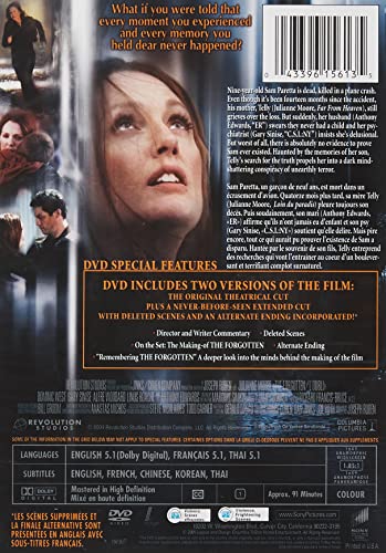 The Forgotten (L'Oubli) [DVD] (2006) - 6557