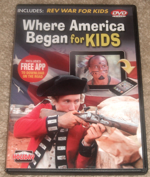 Where American Began for Kids, DVD - 3430