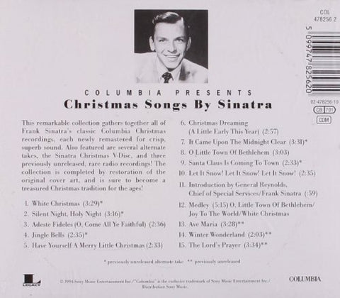 Christmas Songs By Frank Sinatra - 4946