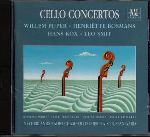 Willem Pijper / Leo Smit / Henriëtte Bosmans: Cello Concertos