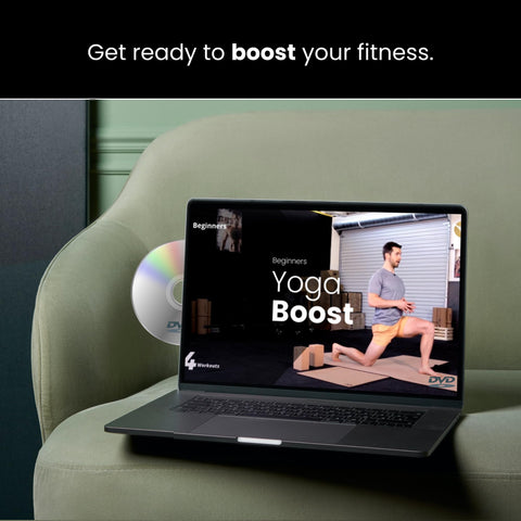 Yoga Boost: Beginner's Yoga System For Men And Women Who Don't Normally Do Yoga, With Modifications For The Inflexible. Build Muscle, Lose Weight, Soothe Sore Muscles, and Relieve Stress. - 7645