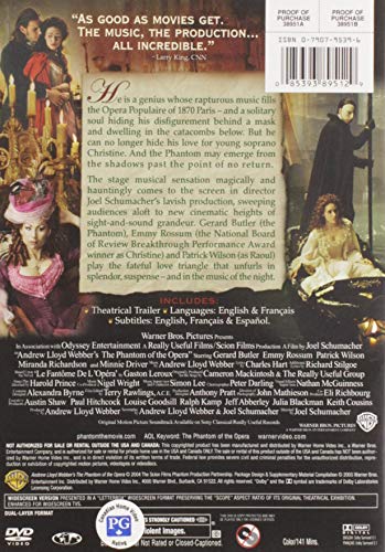 The Phantom of the Opera (Widescreen Edition) - 3416