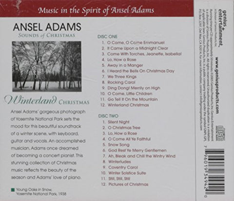 Ansel Adams Sounds of Christmas: Winterland Christmas 2-CD - 9983