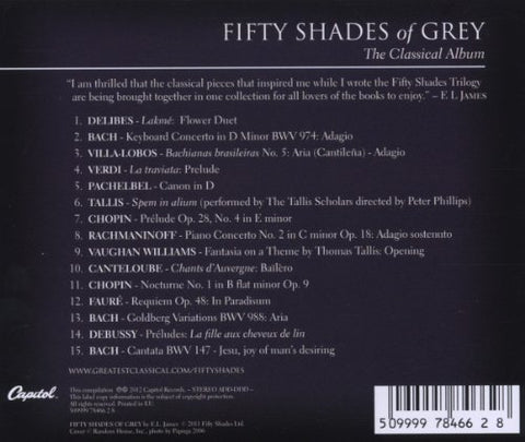 Fifty Shades Of Grey: The Classical Album - 3057