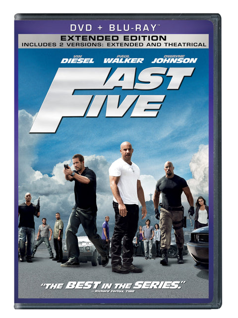 Fast Five (Two-Disc DVD/Blu-ray Combo in DVD Packaging) - 2374