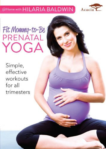 @ Home with Hilaria Baldwin: Fit Mommy-to-be Prenatal Yoga - 4286