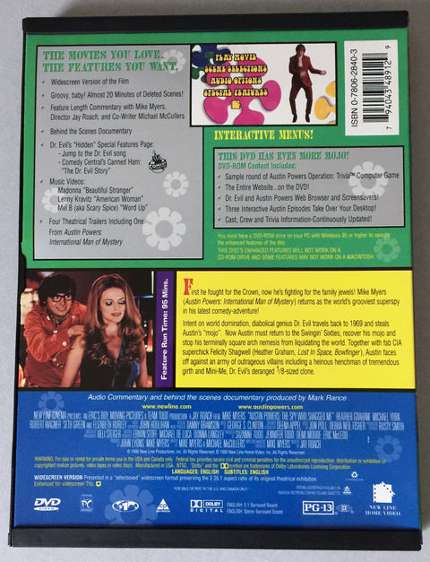 Austin Powers: The Spy Who Shagged Me (DVD)