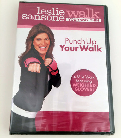 Leslie Sansone, Walk Your Way Thin, Punch Up Your Walk (Workout DVD) - 5222