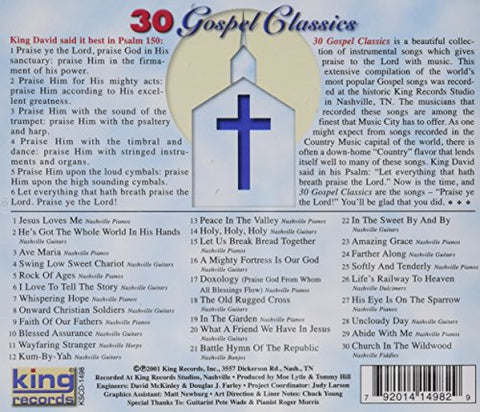 30 Gospel Classics - 7934