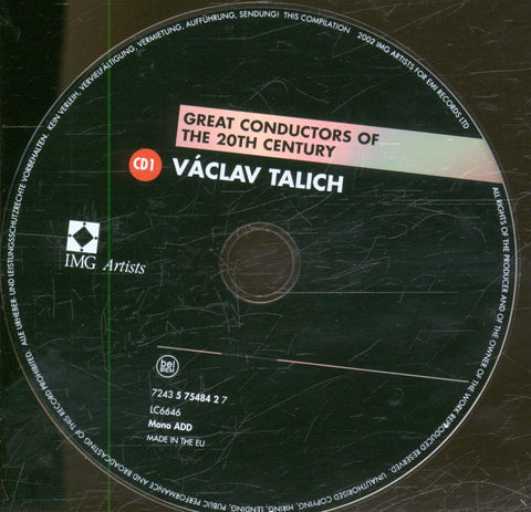 Václav Talich (Great Conductors of the 20th Century) - 7819