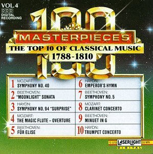 100 Masterpieces, Vol.4: The Top 10 Of Classical Music 1788-1810 - 1087