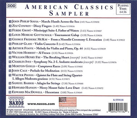 2001 American Classics Sampler / Various - 2491