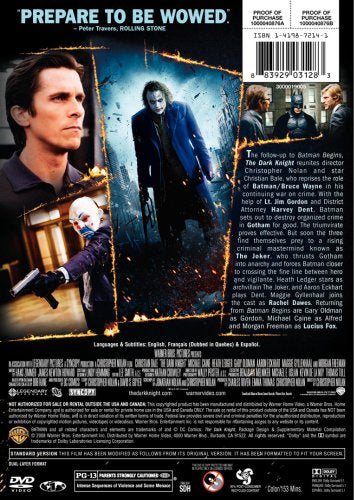 The Dark Knight (Full-Screen Single-Disc Edition) - 4788