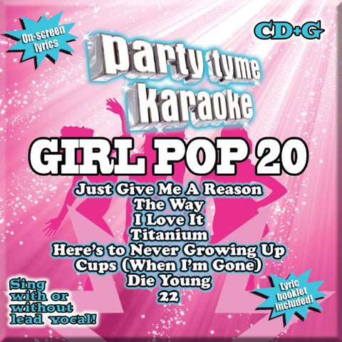 Party Tyme Karaoke - Girl Pop 20 [8+8-song CD+G] - 6306