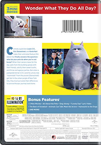 The Secret Life of Pets [DVD] - 4809