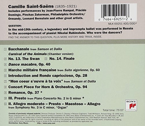 Saint-Saëns: Greatest Hits - 1331