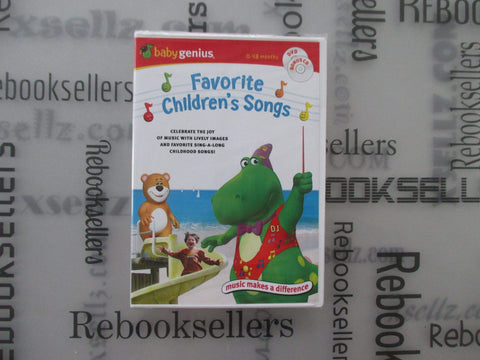 Baby Genius Favorite Children's Songs w/bonus Music CD