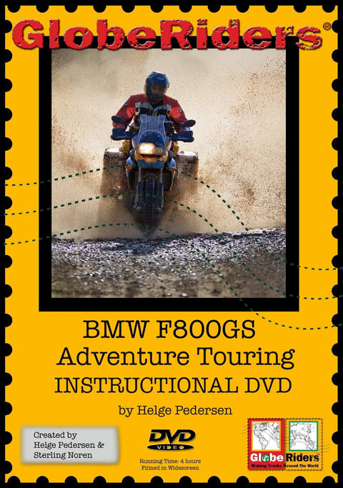 GlobeRiders BMW F800 GS Adventure Touring Instructional DVD - 3590