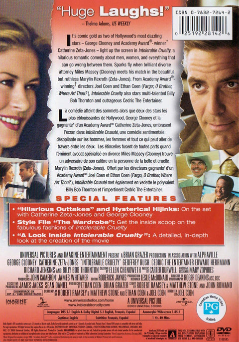 Intolerable Cruelty (Widescreen Edition) - 554