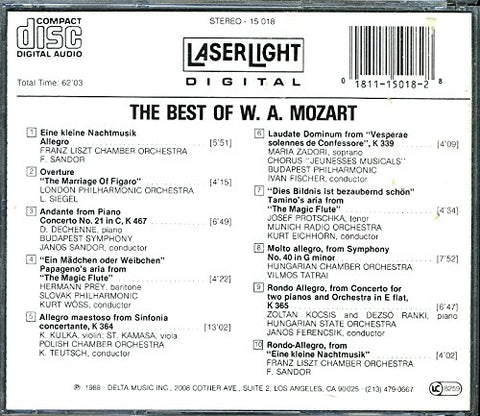 The Best of Wolfgang Amadeus Mozart - 1711