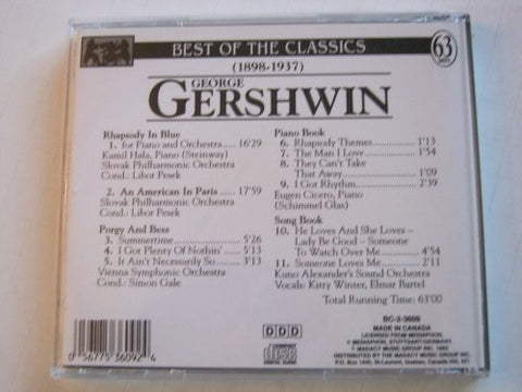 Best of the Classics: Gershwin - 3680