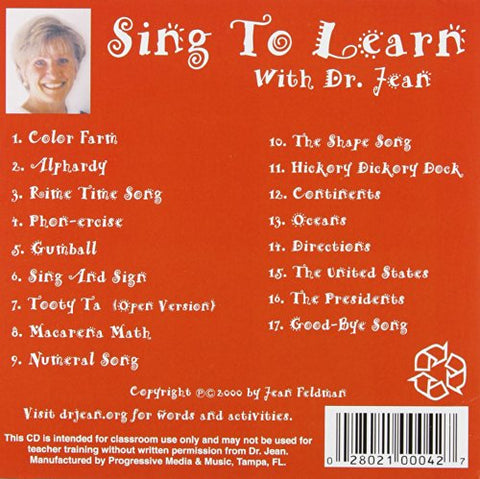 Melody House Sing To Learn Music CD - 5351