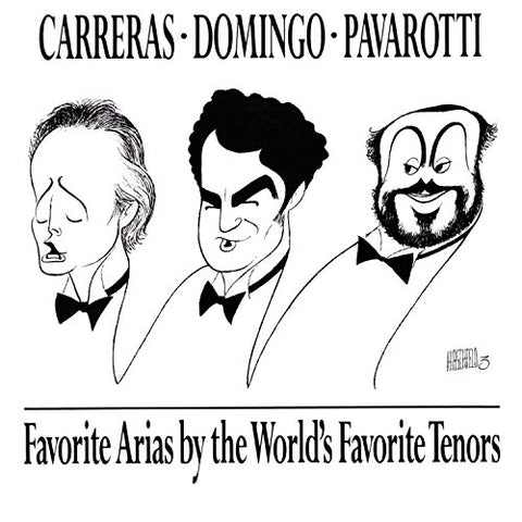 Carreras · Domingo · Pavarotti ~ Favorite Arias by the World's Favorite Tenors - 4701