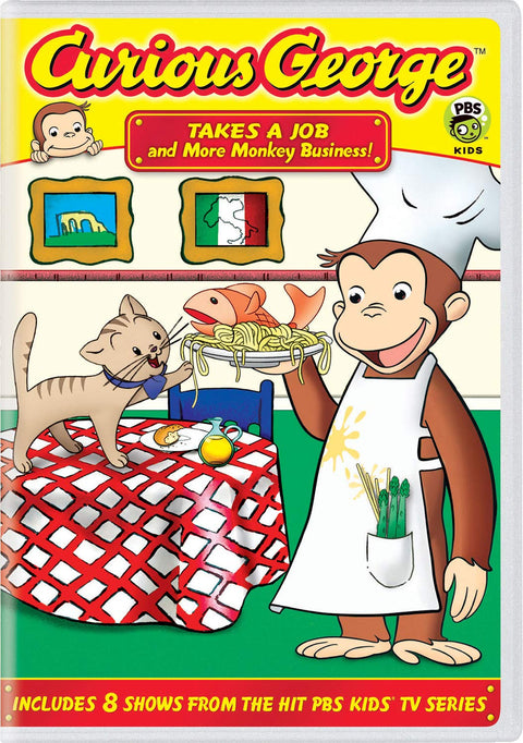 Curious George: Takes a Job and More Monkey Business! [DVD]