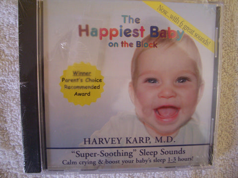 The Happiest Baby on the Block New "Super Soothing" Calming Sounds CD (now ... with 5 great sounds!)