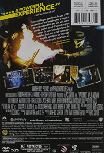 Watchmen (Theatrical Cut) (Widescreen Single-Disc Edition) - 2663