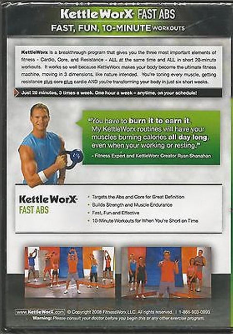 Kettle Worx: Fast Abs - DVD - 1367