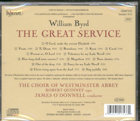 Byrd: Great Service - 5904